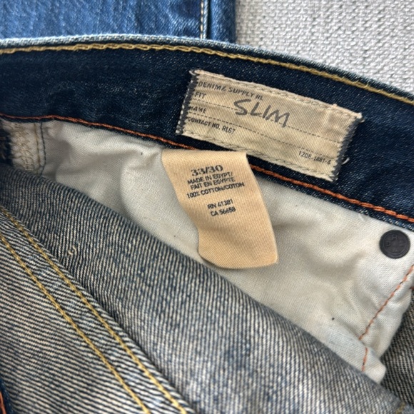 Denim & Supply Ralph Lauren Jeans 33/30 - Picture 5 of 5